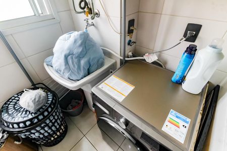 Apartamento à venda com 56m², 2 quartos e 1 vagaDetalhe da area de serviço