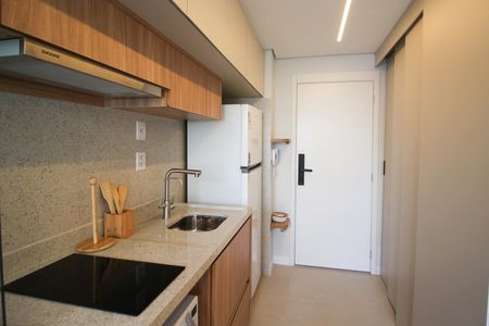 Studio para alugar com 30m², 1 quarto e sem vagaCozinha