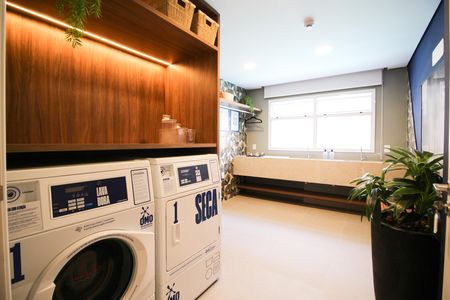 Studio para alugar com 30m², 1 quarto e sem vagaLavanderia