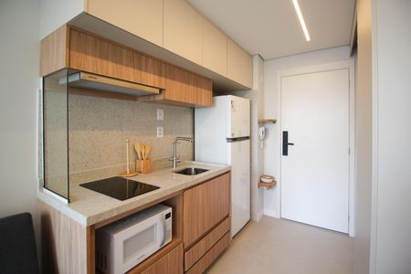 Studio para alugar com 30m², 1 quarto e sem vagaCozinha