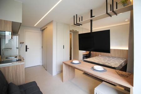 Studio para alugar com 30m², 1 quarto e sem vagaSala