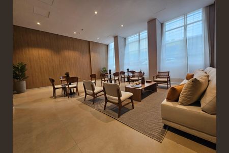 Apartamento para alugar com 25m², 1 quarto e sem vagaÁrea comum - Salão de festas