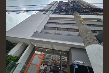 Apartamento para alugar com 25m², 1 quarto e sem vagaFachada do Prédio