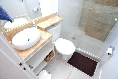 Apartamento para alugar com 90m², 2 quartos e 2 vagasBanheiro da Social