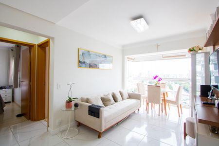 Sala de apartamento para alugar com 2 quartos, 55m² em Santa Maria, Santo André