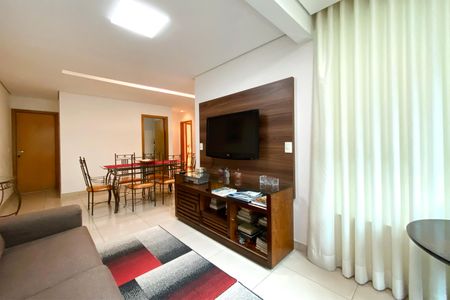 Sala de apartamento à venda com 3 quartos, 96m² em Buritis, Belo Horizonte