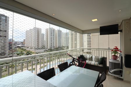 Apartamento à venda com 123m², 3 quartos e 2 vagasVaranda gourmet