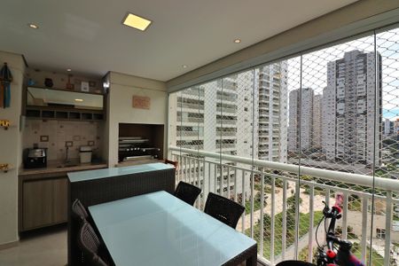 Apartamento à venda com 123m², 3 quartos e 2 vagasVaranda gourmet