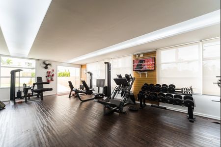 Apartamento à venda com 123m², 3 quartos e 2 vagasÁrea comum - Academia