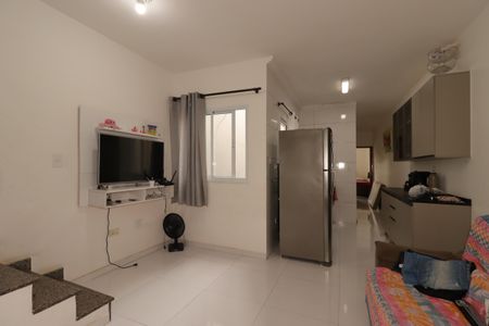 Sala de apartamento para alugar com 2 quartos, 110m² em Vila Curuçá, Santo André
