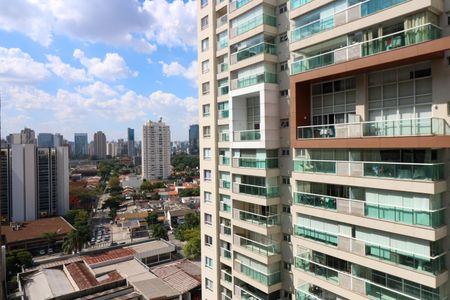 Varanda de kitnet/studio para alugar com 1 quarto, 26m² em Vila Cordeiro, São Paulo