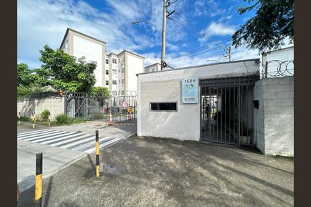 Apartamento para alugar com 40m², 2 quartos e 1 vagaFachada e portaria