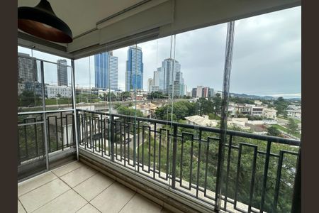 Varanda da Sala de apartamento à venda com 2 quartos, 74m² em Alphaville Conde Ii, Barueri