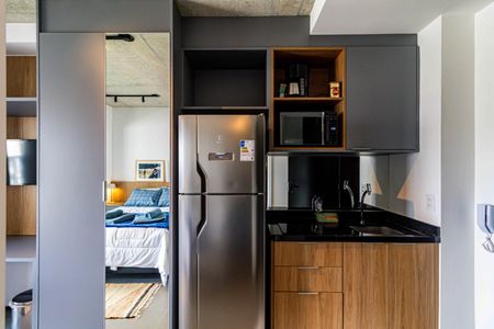 Studio de kitnet/studio para alugar com 1 quarto, 24m² em Brooklin, São Paulo