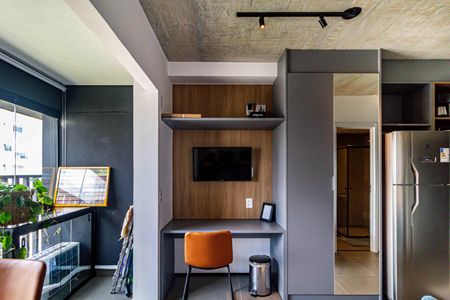 Studio de kitnet/studio para alugar com 1 quarto, 24m² em Brooklin, São Paulo