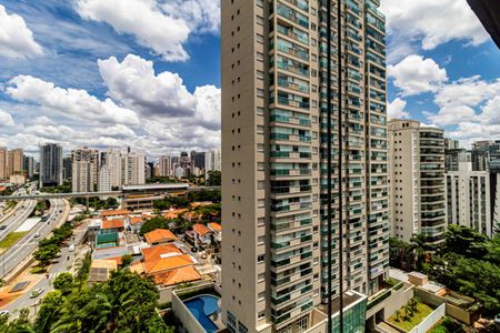 Vista de kitnet/studio para alugar com 1 quarto, 24m² em Brooklin, São Paulo
