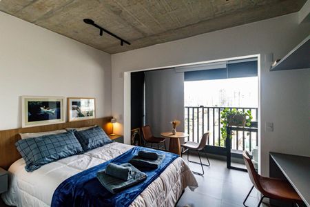 Studio de kitnet/studio para alugar com 1 quarto, 24m² em Brooklin, São Paulo