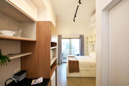 entrada de kitnet/studio à venda com 1 quarto, 24m² em Vila Madalena, São Paulo