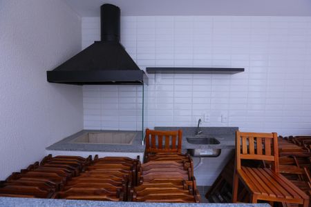 Apartamento para alugar com 28m², 1 quarto e sem vagaChurrasqueira