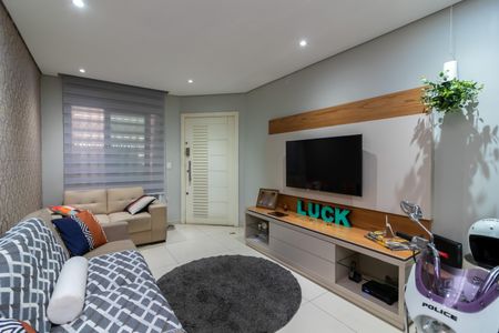 Sala de Estar de casa à venda com 3 quartos, 192m² em Vila Isolina Mazzei, São Paulo