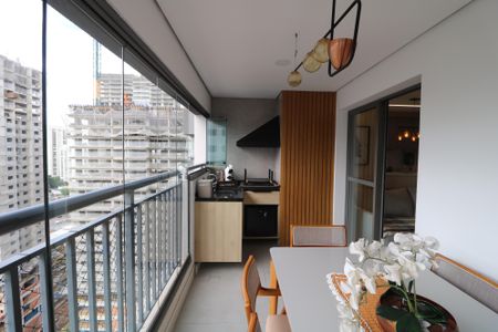 Varanda gourmet de apartamento à venda com 2 quartos, 67m² em Vila Prudente, São Paulo