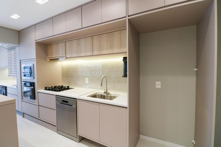 Sala / Cozinha de apartamento à venda com 3 quartos, 79m² em Brooklin Paulista, São Paulo