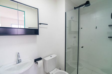 Banheiro da Suíte de apartamento à venda com 1 quarto, 30m² em Planalto Paulista, São Paulo