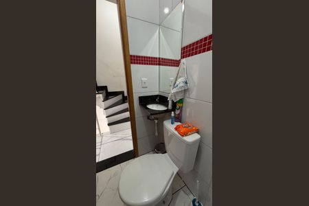 Lavabo de apartamento à venda com 2 quartos, 81m² em Vila Helena, Santo André