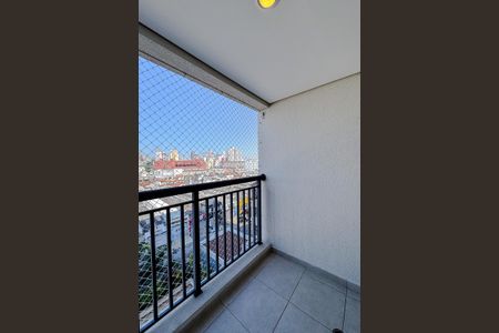 Varanda da Sala de apartamento à venda com 2 quartos, 52m² em Brás, São Paulo