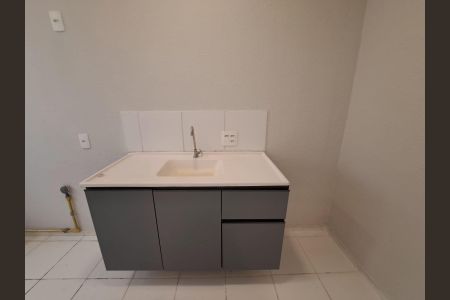 Cozinha de apartamento para alugar com 2 quartos, 42m² em Jardim do Lago, São Paulo
