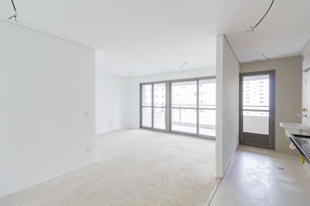 Sala/Cozinha de apartamento à venda com 2 quartos, 81m² em Brooklin, São Paulo