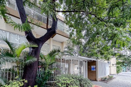 Studio para alugar com 40m², 1 quarto e sem vagaFachada - Plaquinha