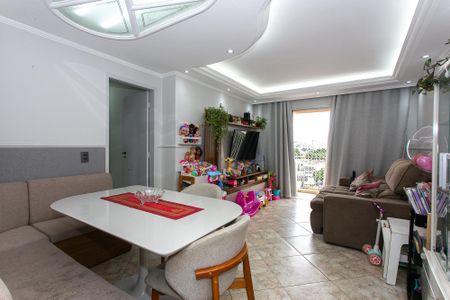 Sala de apartamento à venda com 3 quartos, 72m² em Vila Nova Manchester, São Paulo