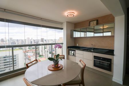 Studio para alugar com 81m², 2 quartos e 1 vagaVaranda Gourmet