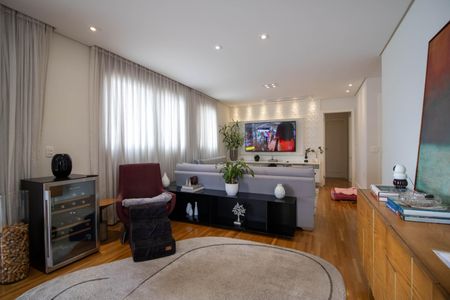 Sala de apartamento à venda com 3 quartos, 141m² em Vila Morumbi, São Paulo