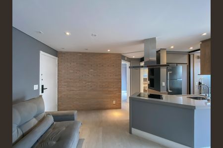 Sala de apartamento à venda com 1 quarto, 50m² em Vila Olímpia, São Paulo