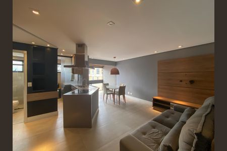 Sala de apartamento à venda com 1 quarto, 50m² em Vila Olímpia, São Paulo