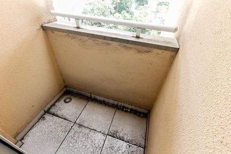 Varanda da Sala de apartamento à venda com 2 quartos, 56m² em Paraisópolis, São Paulo