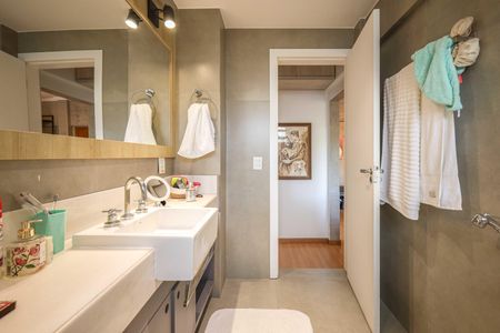 Apartamento à venda com 64m², 1 quarto e 1 vagaBanheiro