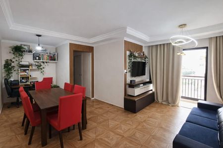 Sala de apartamento à venda com 3 quartos, 78m² em City Bussocaba, Osasco