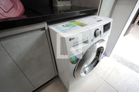 Área de serviço de casa à venda com 3 quartos, 150m² em Campestre, Santo André