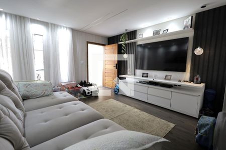 Sala de casa para alugar com 3 quartos, 150m² em Campestre, Santo André