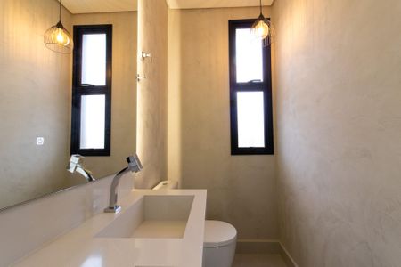Lavabo de casa de condomínio à venda com 4 quartos, 340m² em Lot. Residencial Arborais, Campinas