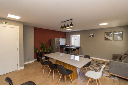 Studio à venda com 17m², 1 quarto e sem vagaÁrea comum - Salão de festas