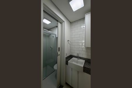 Banheiro Social de apartamento à venda com 1 quarto, 32m² em Butantã, São Paulo