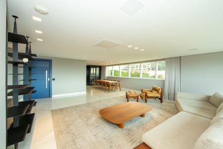 SALA de apartamento à venda com 4 quartos, 228m² em Santa Lúcia, Belo Horizonte