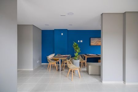 Apartamento à venda com 46m², 2 quartos e 1 vagaÁrea comum - Salão de festas
