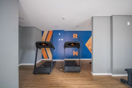 Apartamento para alugar com 46m², 2 quartos e 1 vaga Apartamento para alugar com 46m², 2 quartos e 1 vagaÁrea comum - Academia