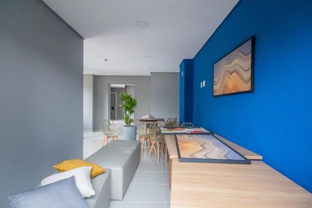 Apartamento à venda com 46m², 2 quartos e 1 vagaÁrea comum - Salão de festas