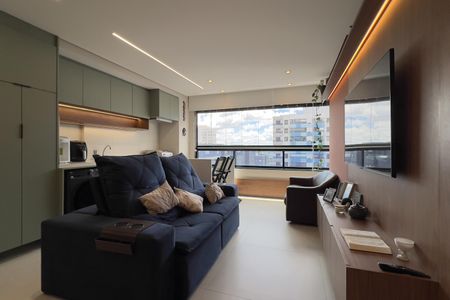 Sala de apartamento para alugar com 2 quartos, 69m² em Vila Augusta, Guarulhos